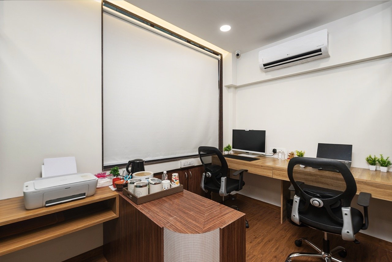 Lounge area with comfortable seating